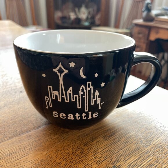 Seattle "Coffee Capital of the World" Souvenir Coffee Cup Mug Smith Novelty Co. - Picture 1 of 5
